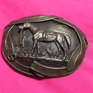 Brass Western Belt Buckle